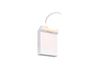 Applique inclinable de jardin ADOUR finition Blanc mat 