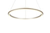 Suspension LED TRIO AMADOR 331019107 - Forme ronde, Nickel Mat, 48 W, CCT et hauteur réglable
