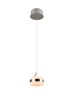 Suspension LED Dios Nickel Mat/Blanc CCT LiftMe - Trio Lighting 331410107