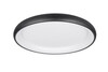 Plafonnier LED Trio Cardona 649617531 - 59 W dimmable - noir mat