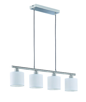 Suspension 4 Lumières Trio TOMMY Nickel Mat - R30334001