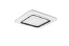 Plafonnier Led petit carré blanc mat JORA TrioLighting