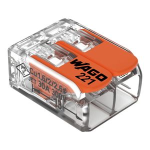 Borne WAGO 2*6mm² à levier