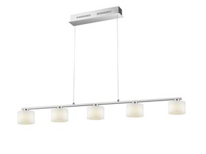 Lustre ALEGRO monte et baisse nickel mat 5L