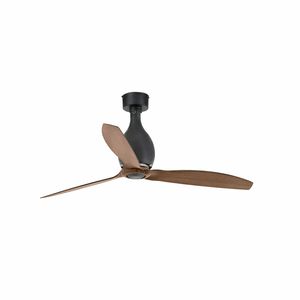 MINI ETERFAN – Ventilateur de Plafond noir mat au Design Contemporain