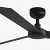 Ventilateur de plafond CRUISER L noir mat app WIZ et télécommande