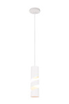 STREAM – Suspension métal blanc mat GU10 réf. 364000131