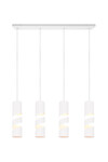 STREAM – Suspension 4xGU10 métal blanc mat réf. 364000431