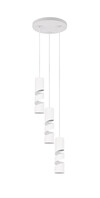 STREAM – Suspension 3xGU10 métal blanc mat réf. 364030331