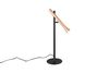 Lampe à poser Trio Fiato 552010165 – LED 3W dimmable noir mat et café