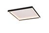 Plafonnier Led carré noir mat ROTONDA TrioLighting