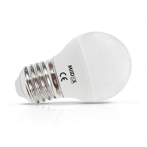 Ampoule sphérique LED 5W E27 3000°K