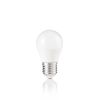 Ampoule sphérique opale LED 6W E27 3000°K lumière chaude