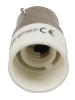 Adaptateur pour douille B22 baïonnette vers E14 petite vis