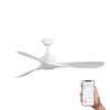 Ventilateur de plafond LUZON L : moteur DC, 6 vitesses, fonction été/hiver, Wiz, jusqu'à 28 m²