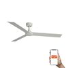 Ventilateur de plafond CRUISER XL blanc connecté Tuya et télécommande