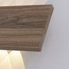Applique rectangulaire Led PALMA en bois natuel finition Bois naturel