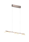MERTON – Suspension LED nickel mat 3x9W réf. 343610307