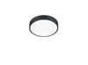 Plafonnier rond noir mat LED WACO 310mm de TrioLighting