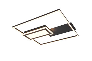Applique / Plafonnier LED Trio SPIRO Noir Mat - R67862932