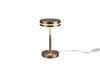  Lampe de table à LED FRANKLIN laiton vieilli