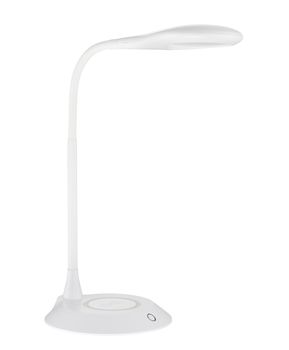  Lampe de bureau blanche LED MAGI avec chargeur induction
