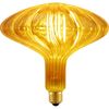 Ampoule ART DECO LED ambre 6W E27 dim. Girard Sudron