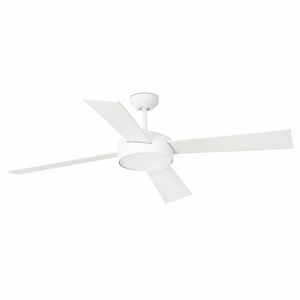 Ventilateur de plafond HYDRA L blanc et télécommande