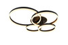 Plafonnier LED TRIO DRAKE 632210432 – Noir mat, CCT & Télécommande