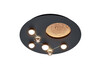 Plafonnier LED TRIO ZODIAC 644810132 - 50 cm, Noir mat, CCT et SwitchDimmer