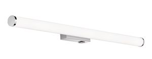 Tube Led chromé avec interrupteur pour Salle de bain IP44 MATTIMO