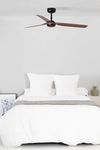 Ventilateur de Plafond PUNT noir/noyer- Contrôle Tuya Smart