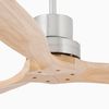 Ventilateur plafond LANTAU bois clair– Moteur DC silencieux – 6 vitesses – Télécommande – Smart Wiz– Été/hive