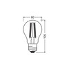 Ampoule LEDVANCE Vintage 1906 Classic A Gold E27 – 4 W / 410 lm – GTIN 4058075293090
