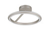 Plafonnier LED TRIO AMADOR 635510107 - Forme ronde, Nickel Mat, 34 W, CCT et hauteur réglable