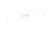 Plafonnier Trio Albany 647710431 – 37 W LED dimmable – blanc mat