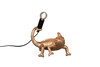 Lampe Crawly TRIO R56581079 – lézard déco doré pour table