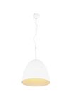 Lustre TILDA grand en métal blanc mat de TrioLighting