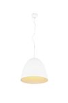 Lustre TILDA grand en métal blanc mat de TrioLighting