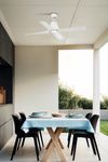 Ventilateur de Plafond TYPHOON blanc – Lumineux et connecté