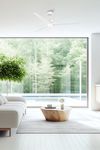 Ventilateur blanc de Plafond NUU connecté Silencieux, Économique et Réversible 