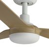 Ventilateur de Plafond PUNT Blanc/érable - Contrôle Tuya Smart