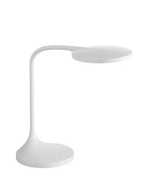  Lampe de bureau blanche LED flexible LOUP à poser