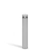 Potelet extérieur rond 700mm TOK 180° gris RAL9006