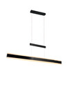Suspension ARCOLA LED Noir Mat L97-152cm Étirable Tactile - 331210332