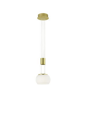Suspension Trio Madison 342010108 - LED 8 W dimmable - doré mat