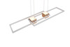 Suspension LED Trio Albany 347710465 - Éclairage puissant et réglable