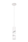 STREAM – Suspension métal blanc mat GU10 réf. 364000131