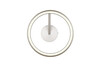Plafonnier LED TRIO AMADOR 635510107 - Forme ronde, Nickel Mat, 34 W, CCT et hauteur réglable