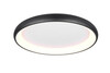 Plafonnier LED Trio Cardona 649617531 - 59 W dimmable - noir mat